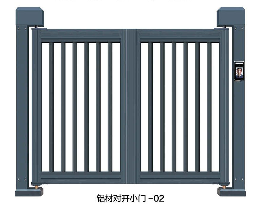 鋁材對(duì)開(kāi)小門02